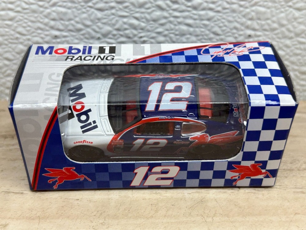 Vtg 2000 Diecast Mobil 1 Jeremy Mayfield Racing Car Ford Taurus # 12 Scale 1:64