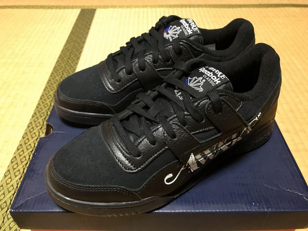 Reebok Workout Plus Awake NY Sneakers in Black - US Size 7