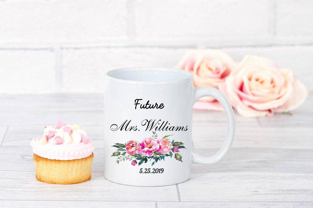 Custom Future Mrs Mug Engagement Mug Bride Tribe Mug Newlywed Gift Bride Mug