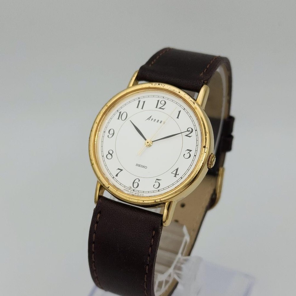 Seiko Avenue 5P31-6A6B Stainless Steel Watch with Date Display  