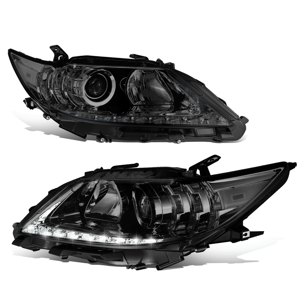 Lexus ES300h ES350 Tinted LED Projector Headlights with DRL for 2013-2015