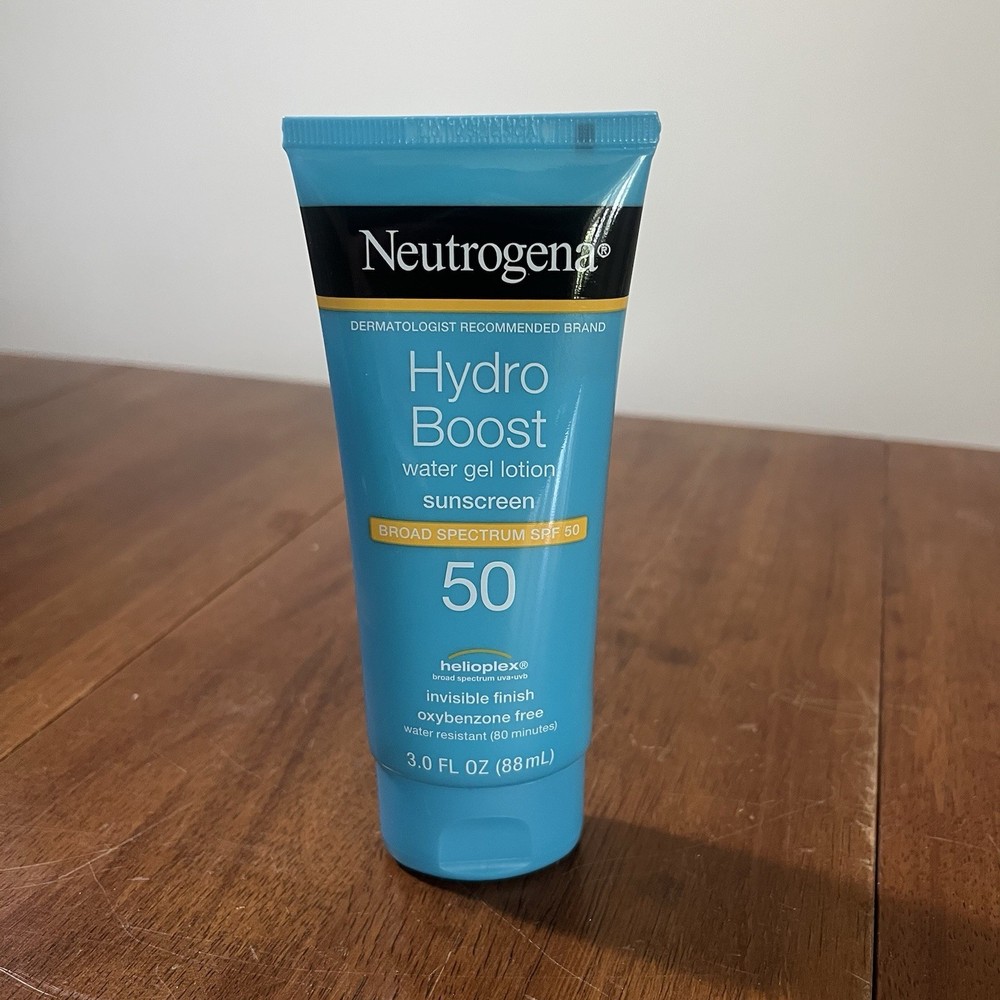 Neutrogena Hydro Boost Water Gel SPF 50 Sunscreen Lotion 88ml Hydrating Moisturizer