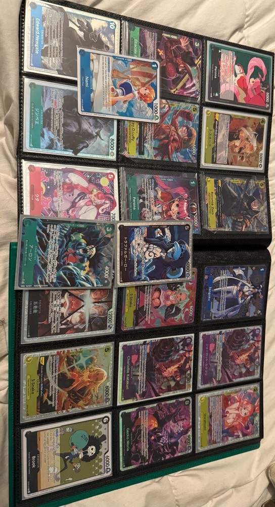 One piece cards lot