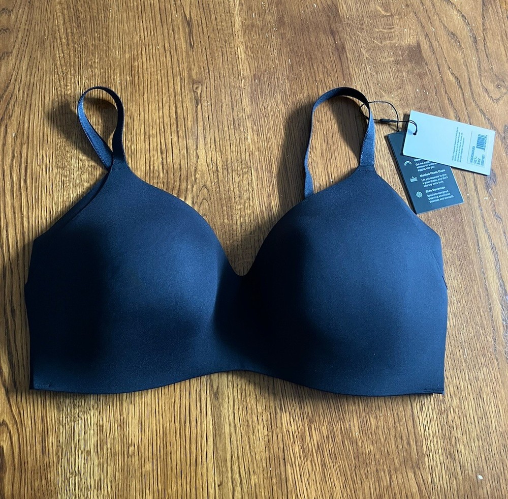 NEW! KNIX Wing Woman Contour Bra. Size 7+ (36/38 DDD -F) Black