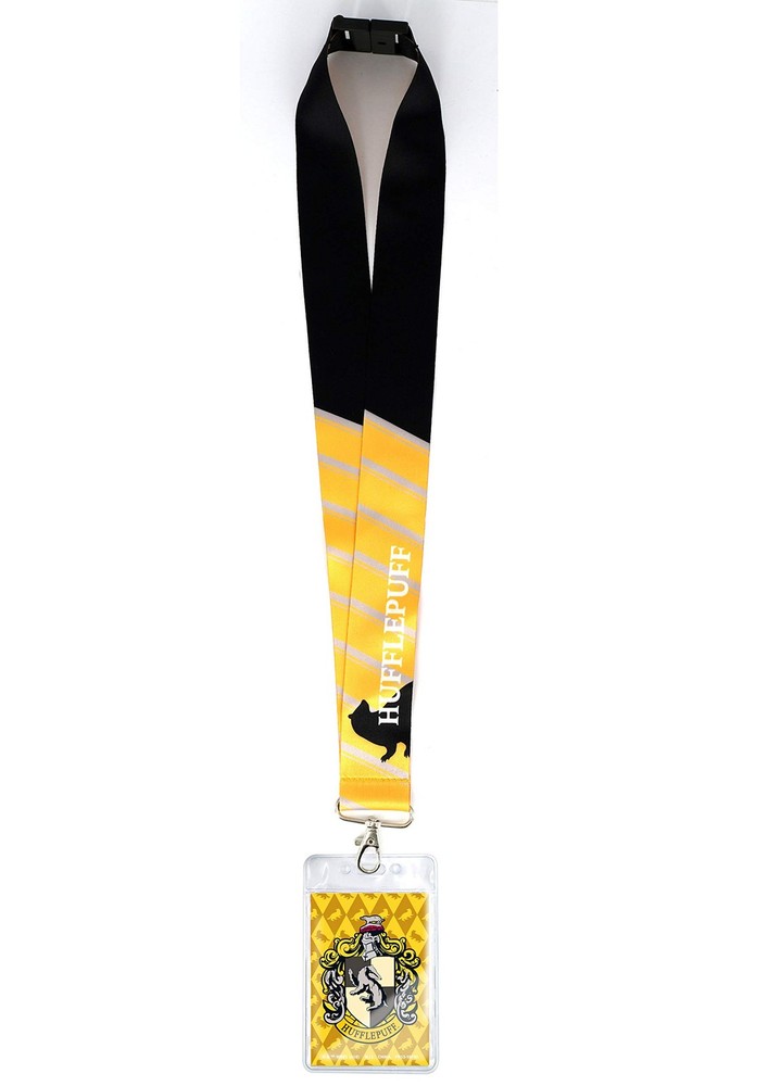Harry Potter Hufflepuff Deluxe Lanyard Official 48482 Collectible  
