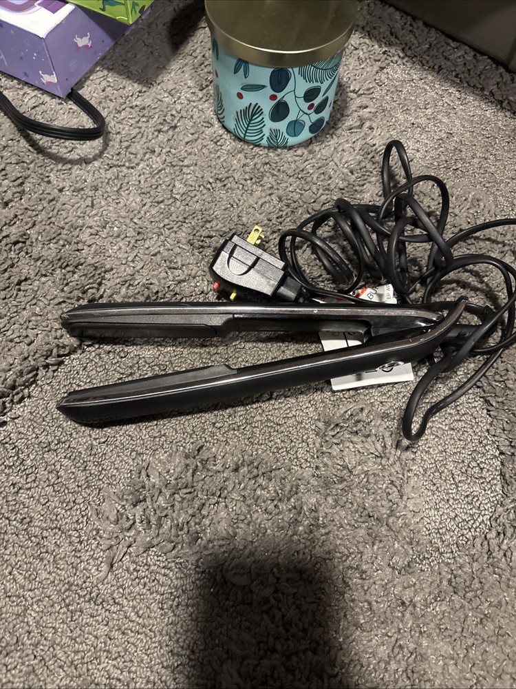 GHD 5.0 Jemella Limited Professional Hair Styler Straightener Black Gold READ