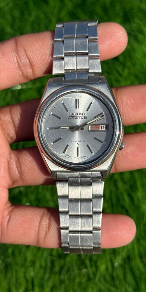Seiko 5 Men's Watch Actus silver 7009_8761