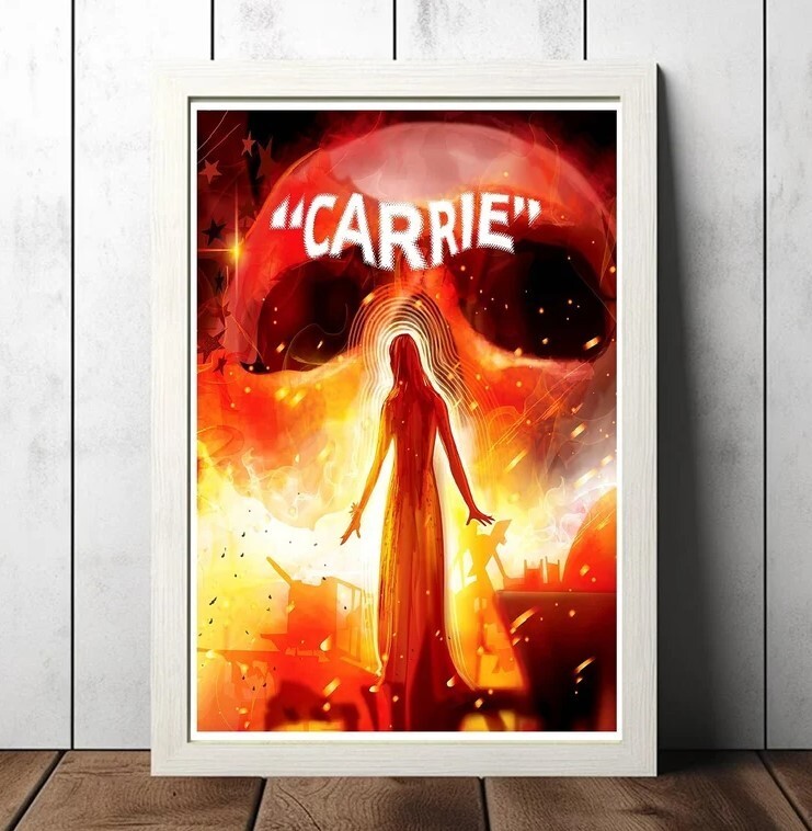 Carrie (1976) Movie Film Cover