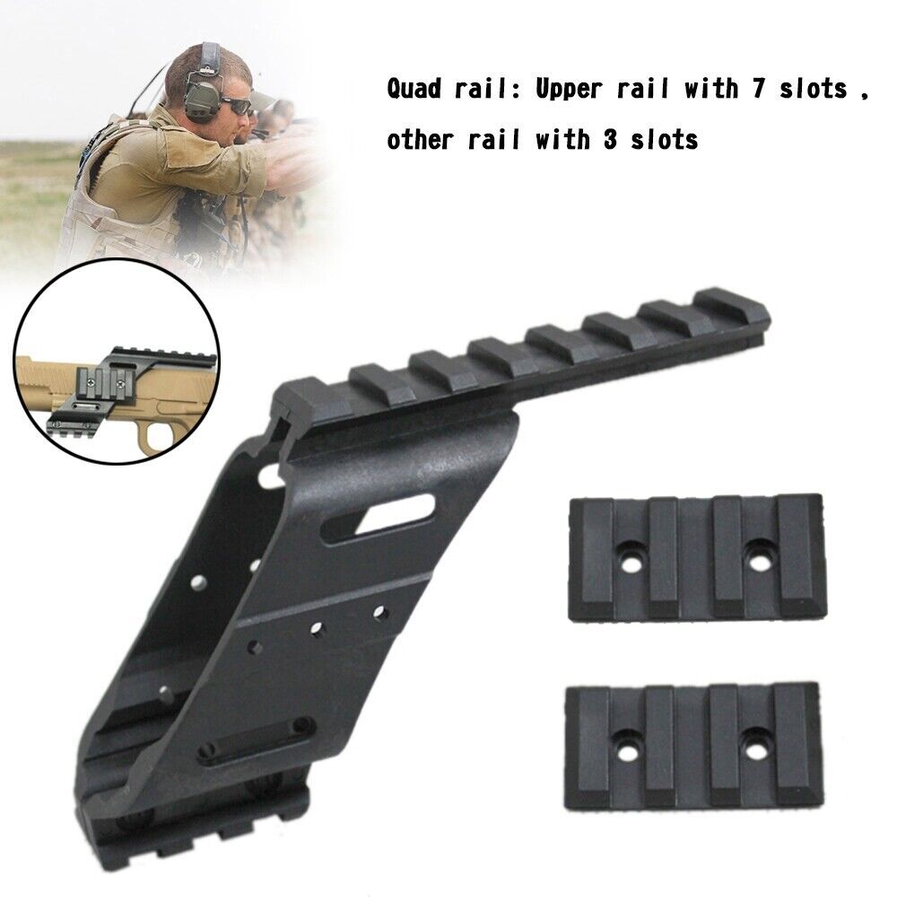 G17 Pistol Picatinny Rail Red Dot Scope Sight Polymer Hunting Base Mount YU