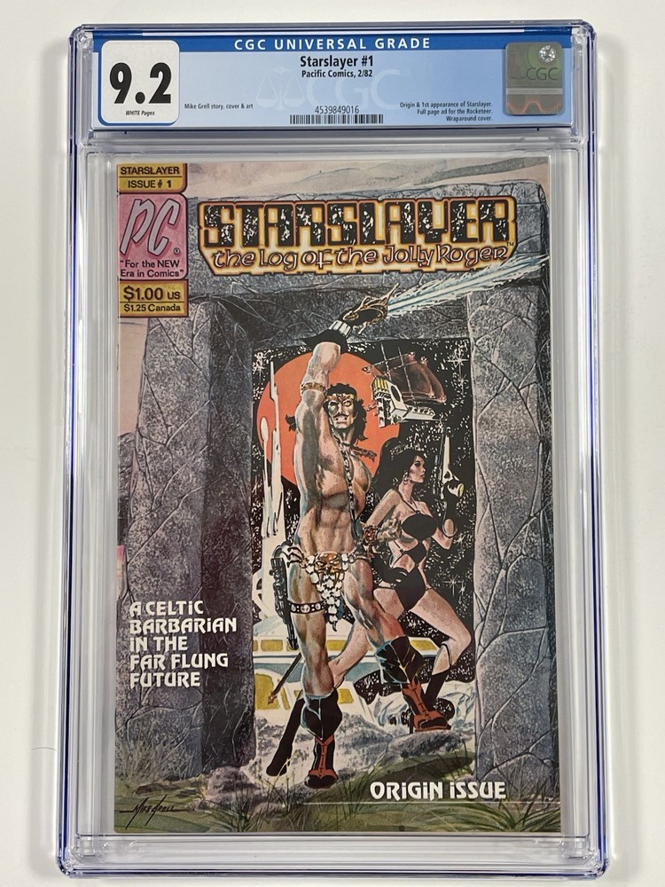 Starslayer #1 (Pacific Comics February 1982)