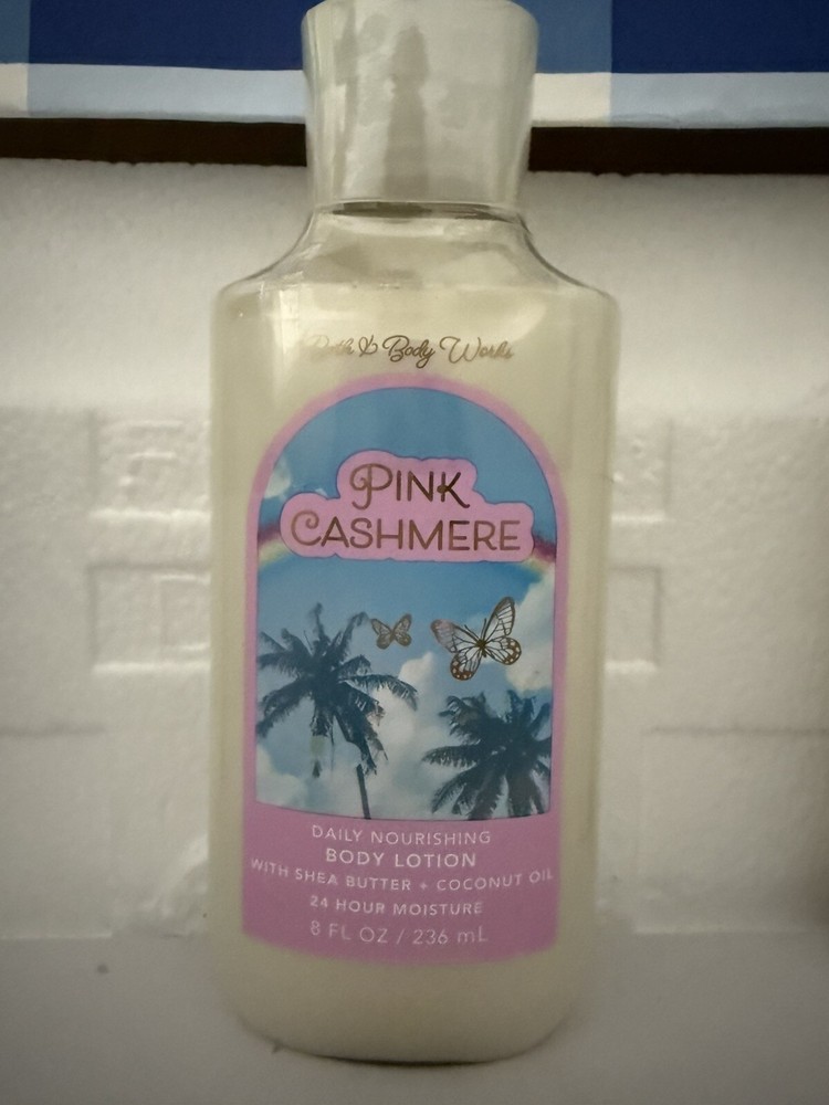 1 New PINK CASHMERE BATH & BODY WORKS BODY LOTION CREAM