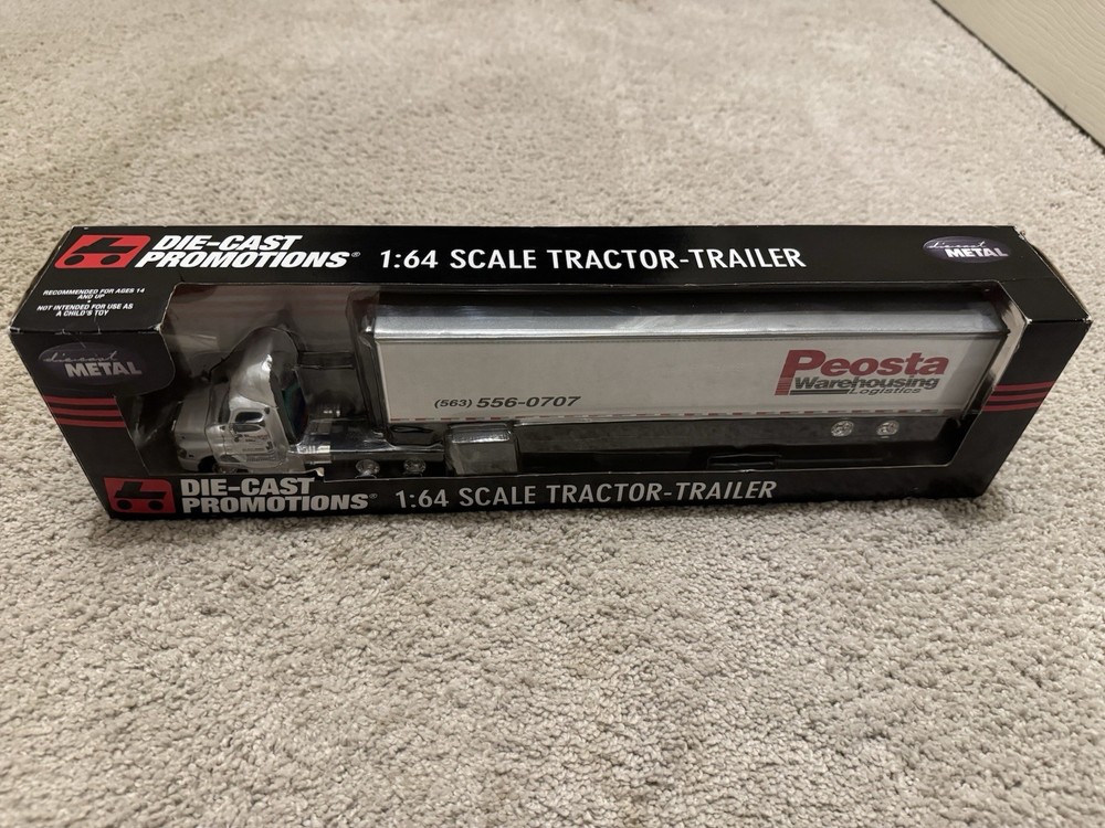 ERTL Die Cast Promotions Peosta Warehousing Logistics Item #33891 1:64 New