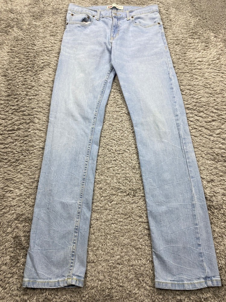 Levis 502 Jeans Youth 16 Reg Big Boys Regular Fit Tapered Slim Fit Stretch Denim