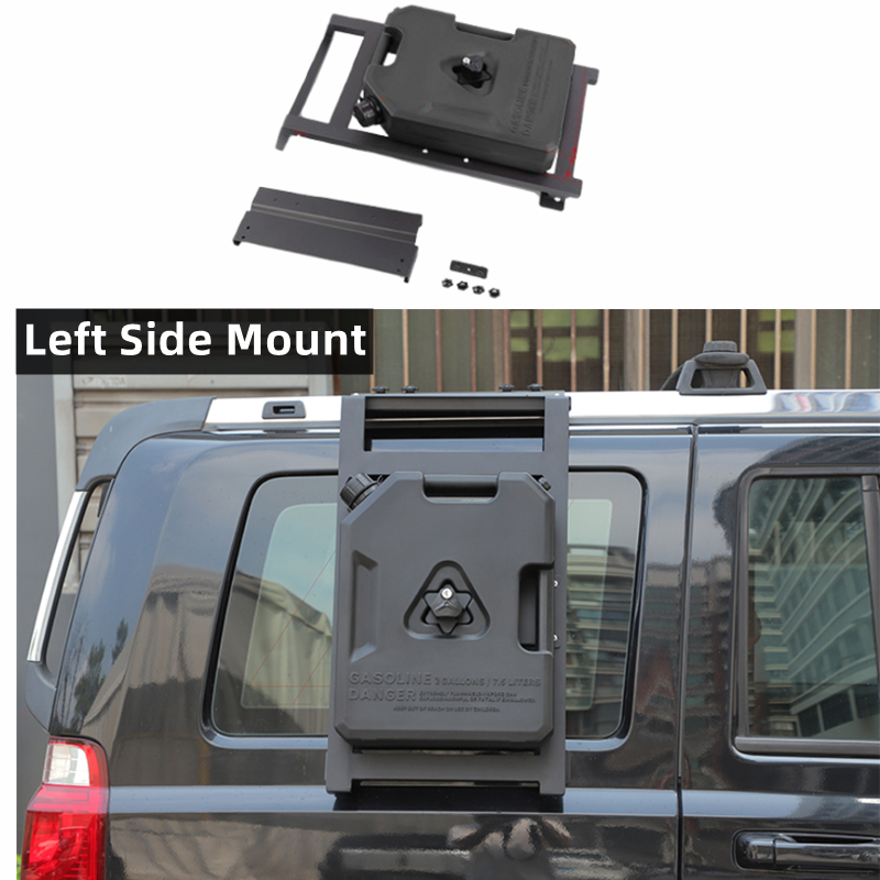 Rear Window Left Mount Climbing Ladder w/2Gal Tank For Jeep Commander 2006-2010