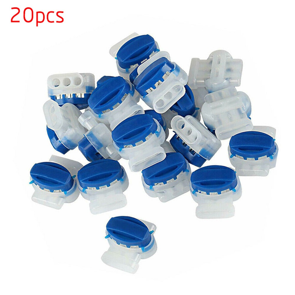 20x Wire Connectors Tools For Outdoor Garden Auto Mower Robotic Lawn Mower Set A