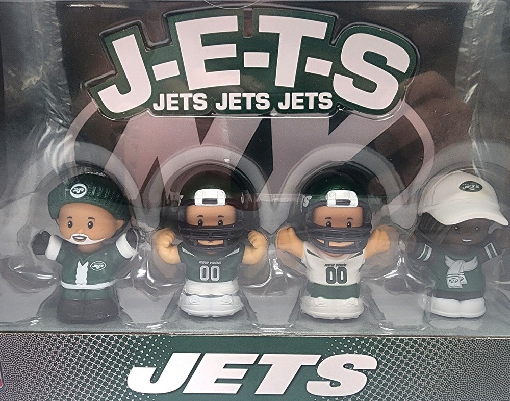 New York Jets Fisher-Price Little People Collector NIB Sealed