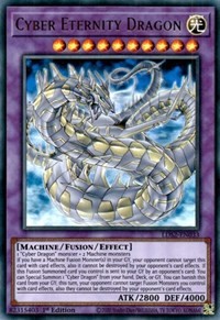 Cyber Eternity Dragon LDS2-EN033 Ultra Rare 1st Edition NM Yugioh Card-image