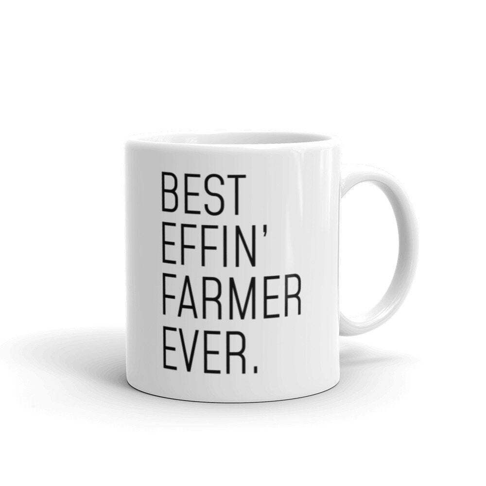 Farmer Mug Farmer Gift Funny Gift Agricultural Gift Coffee Cup Farmer Gift For