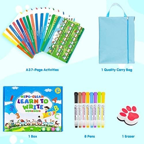 Back to School Supplies for Kids Ages 4-7 - Kindergarten Books and Learning Toys-image