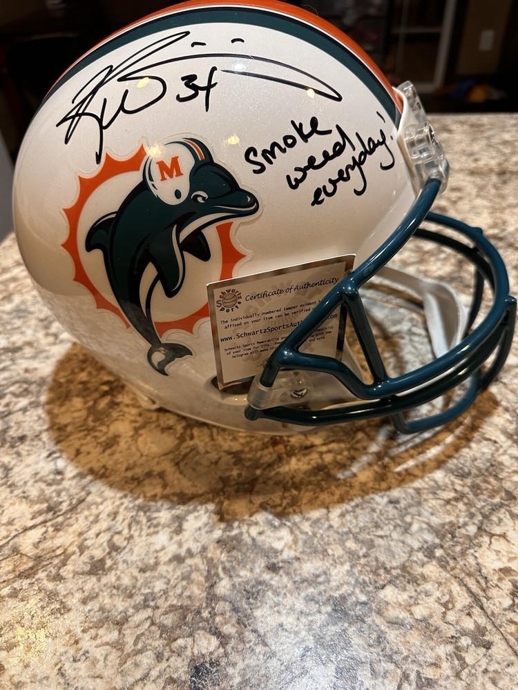 Ricky williams Auto Full Size Helmet