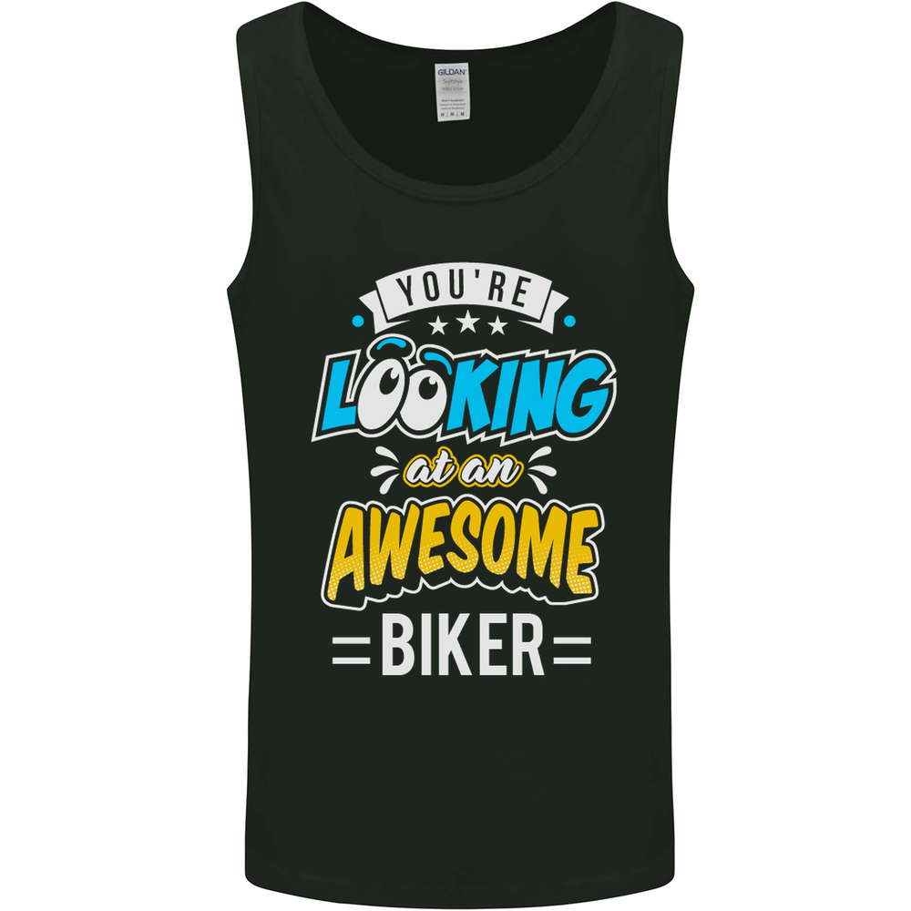 Youre Looking at an Awesome Biker Mens Vest Tank Top