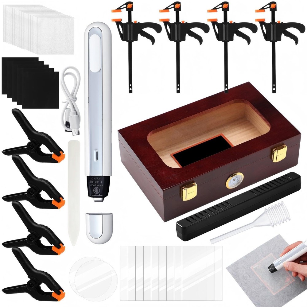 Trade Card Flattening Kit Sports Card Cleaning Kit Include 1 Moisturizing Box...