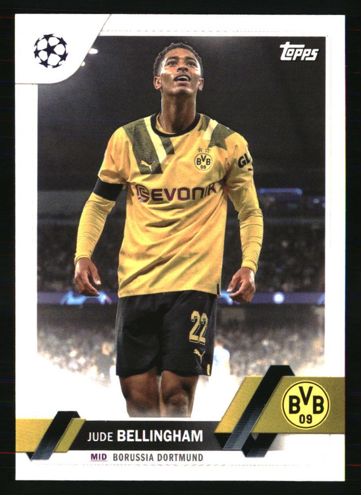 Jude Bellingham 2022-23 Topps UEFA Club Competitions #22 SOCCER Card