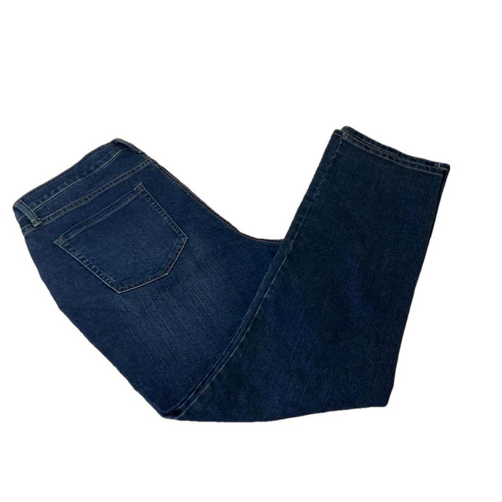 Charter Club Dark Washes Blue Women's Jeans Boot Leg Size 16