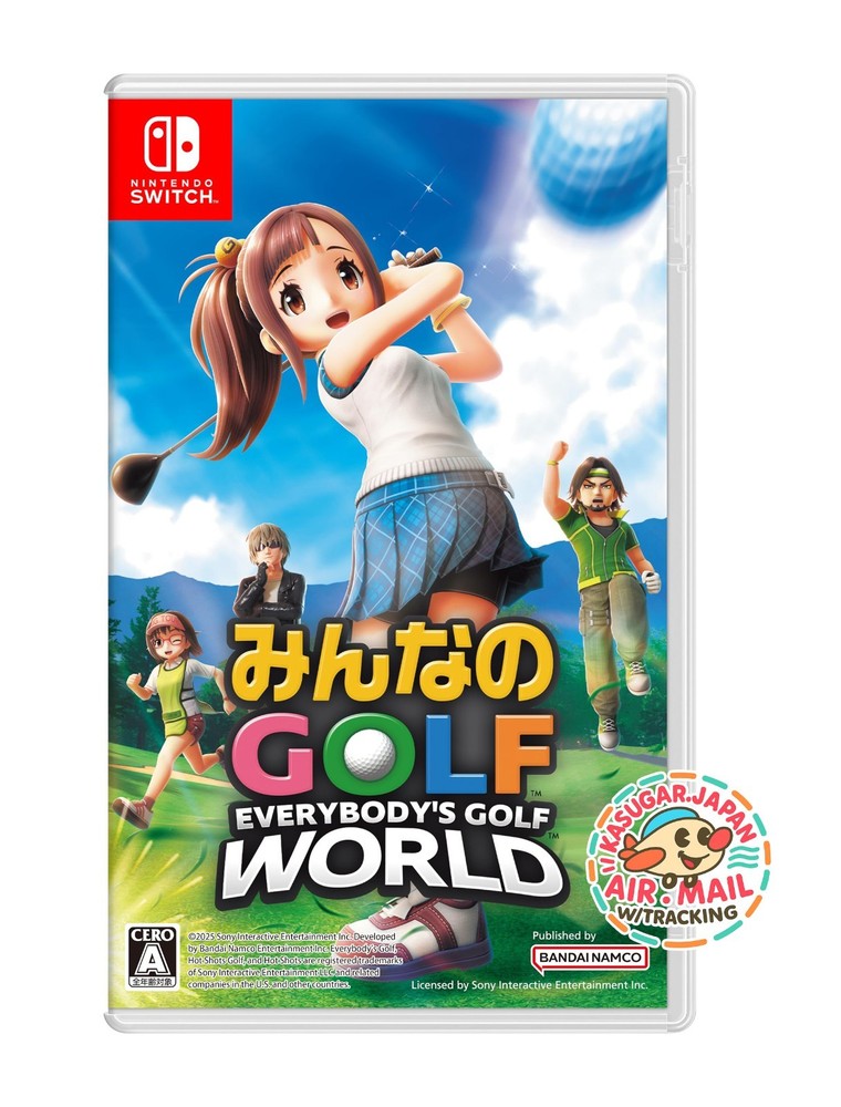 new EVERYBODY'S GOLF HOT SHOTS Switch English Sub w/Tracking from Japan