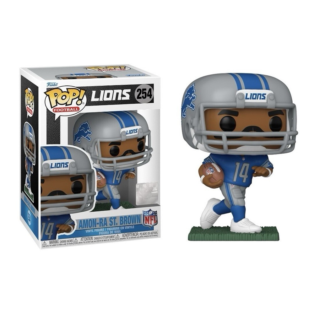 Funko Pop! Football NFL Detroit Lions Amon-Ra St. Brown  Vinyl Figure #254