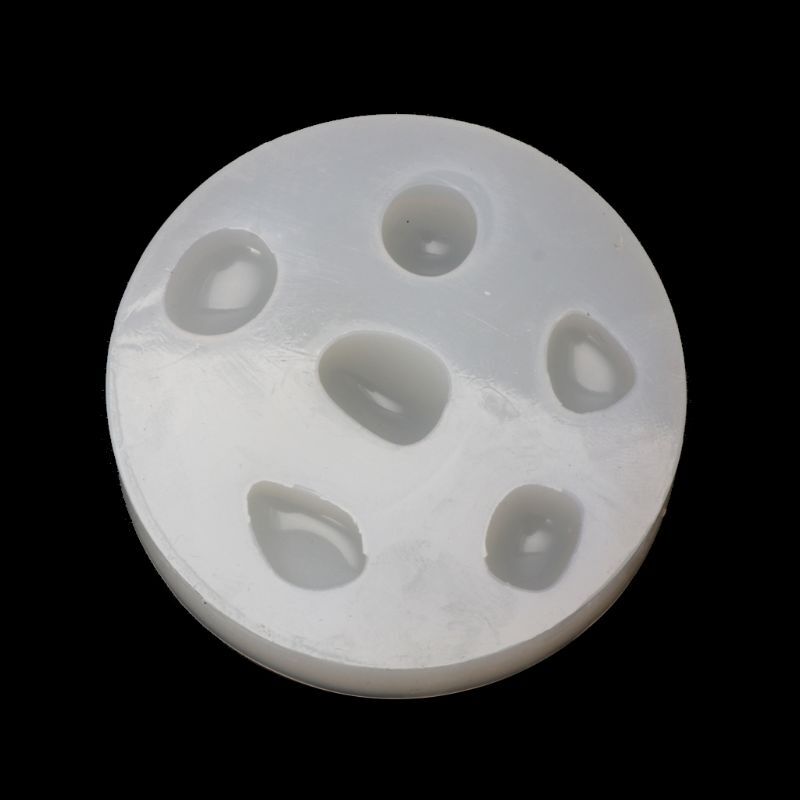 DIY Silicone Resin Mold for Pebble-Shaped Craft Casting