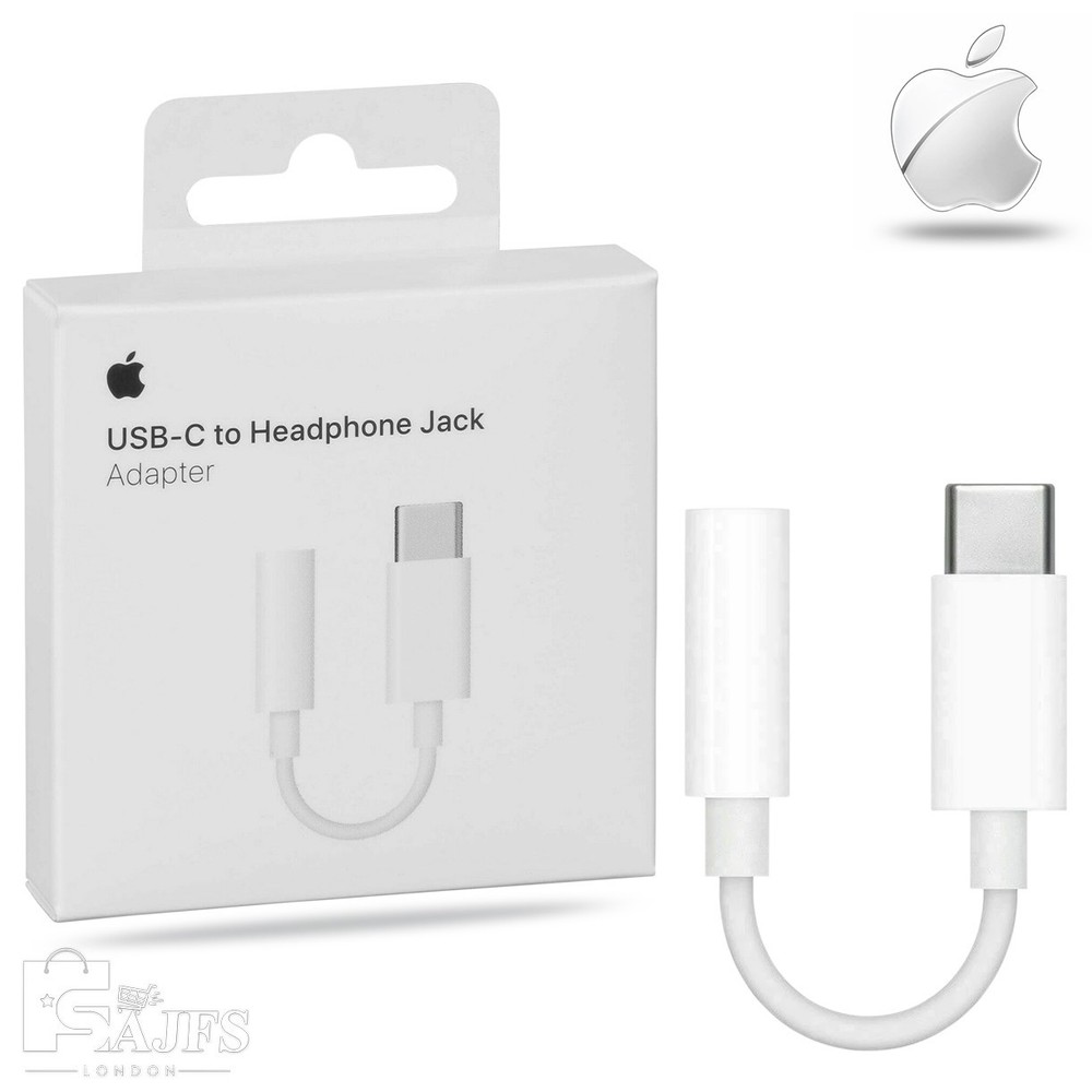 Genuine Apple USB-C to 3.5mm Headphone Jack Adapter for iPad iPhone iMac MacBook