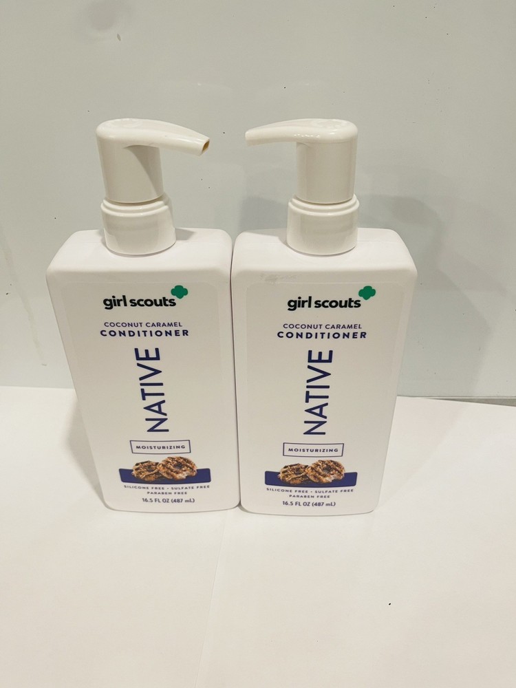 **2-PACK**NATIVE Limited Edition Girl Scouts Coconut Caramel Cookie Conditioner