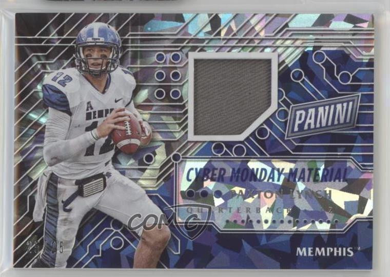 2016 Panini Cyber Monday Paxton Lynch RC Cracked Ice /33 #33 Rookie-image