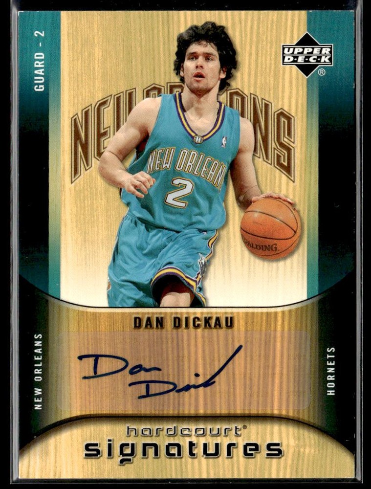 2005-06 Upper Deck Hardcourt Dan Dickau Signatures HS