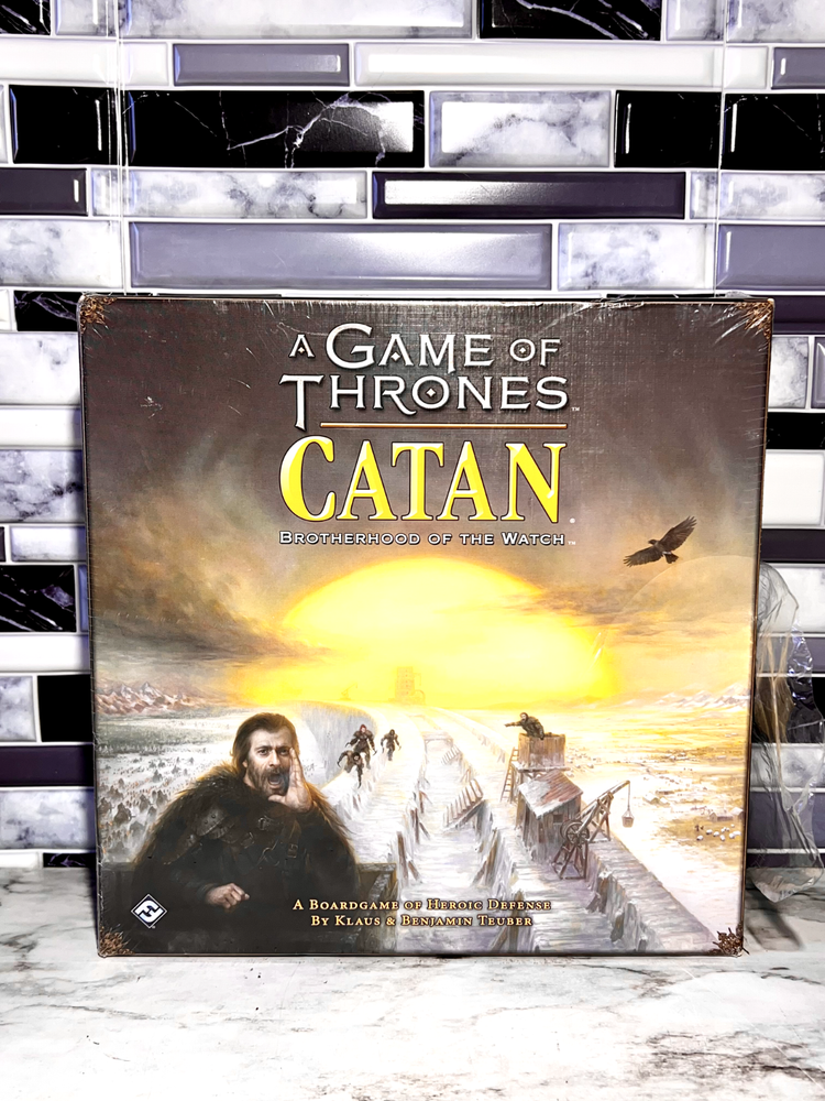 A Game of Thrones Catan Brotherhood of the Watch Strategy Board Game Complete Set