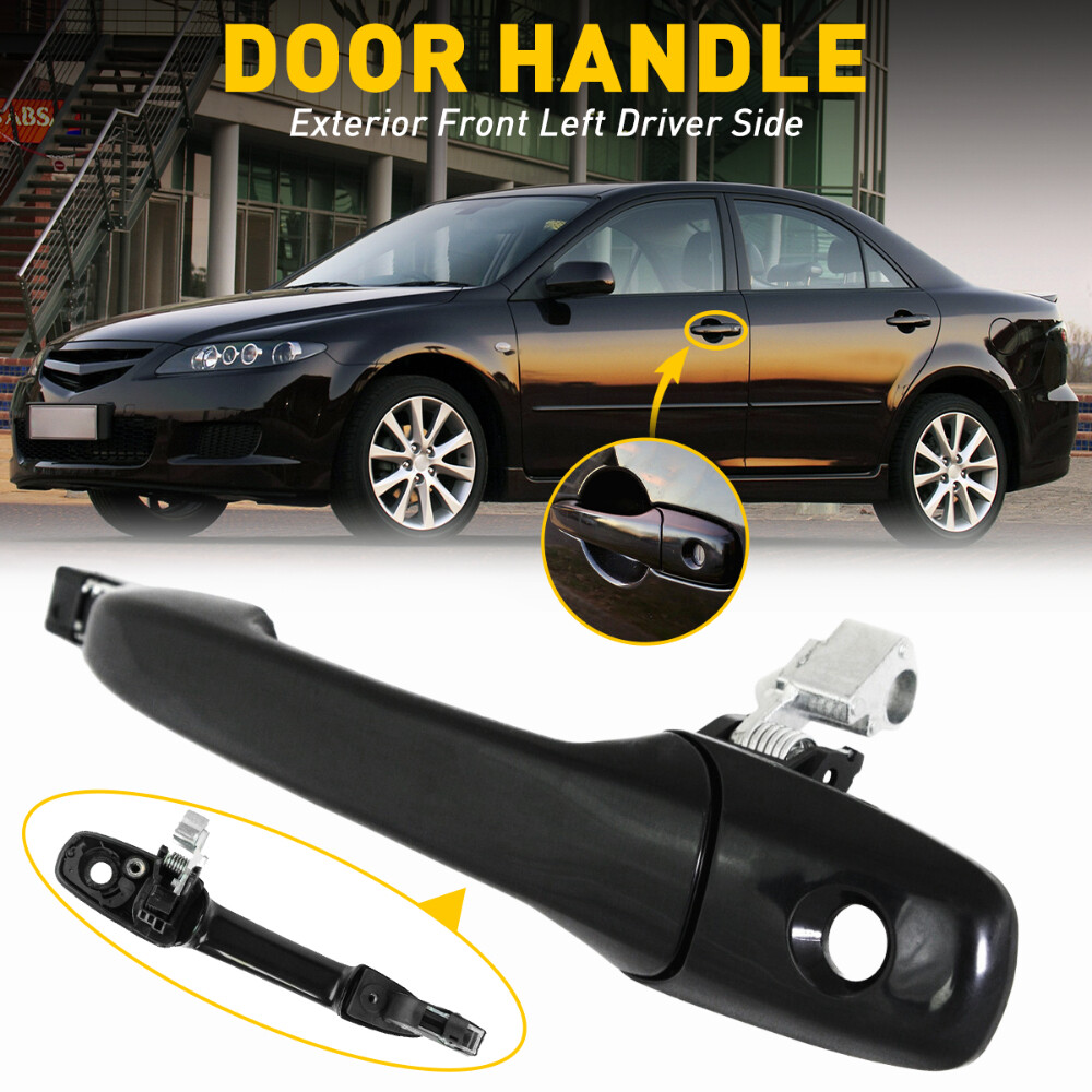 Door Outside Handle GJ6A59410RPZ Driver Front Side for Mazda 3 6 CX-7 CX-9 RX-8