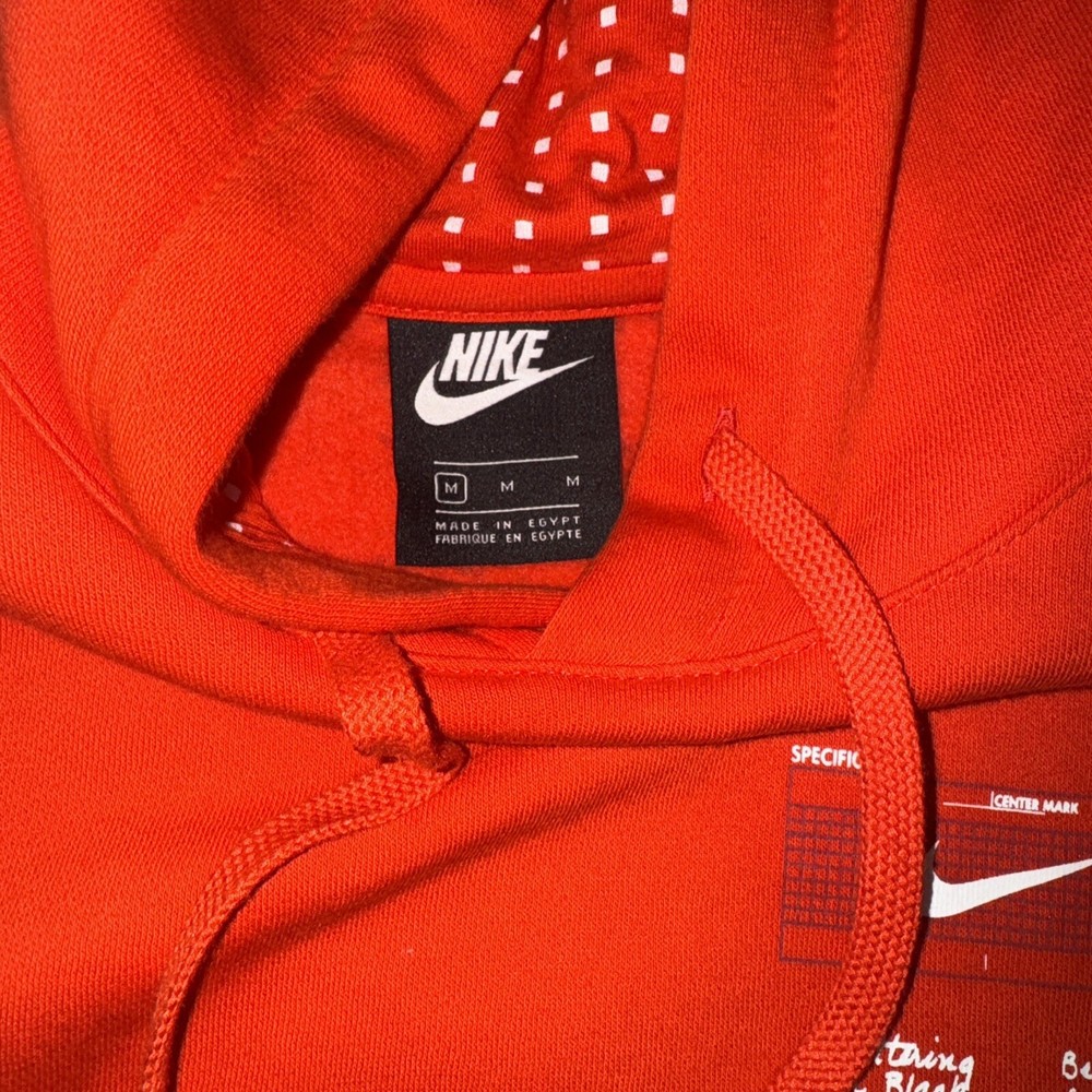 Nike Pullover Hoodie Men’s M Med CQ7164-634 Story Swoosh Fleece Club Sweatshirt