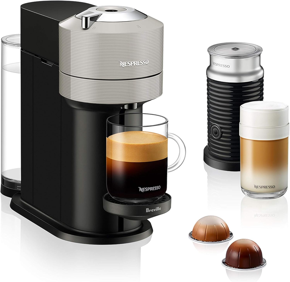 Nespresso Vertuo Next Coffee and Espresso Maker by Breville, with Aeroccino Milk