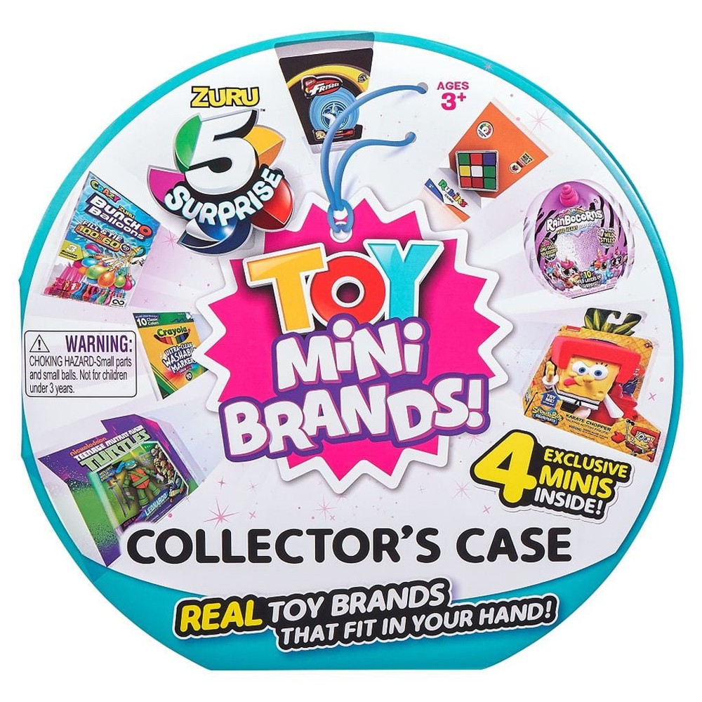 Toy Mini Brands Collector's Case Store & Display 30 Minis with 4 Exclusive...