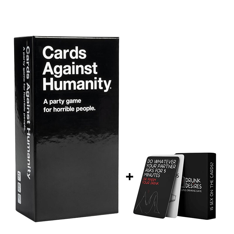Cards Against Humanity for Horrible People + Drunk Desires Card Game
