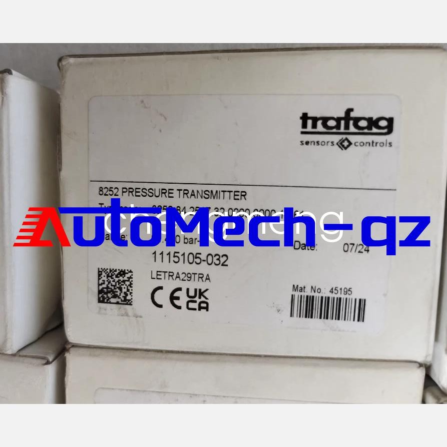 8252.84.2517.32.0000.0000.19.61 Trafag pressure sensor NEW