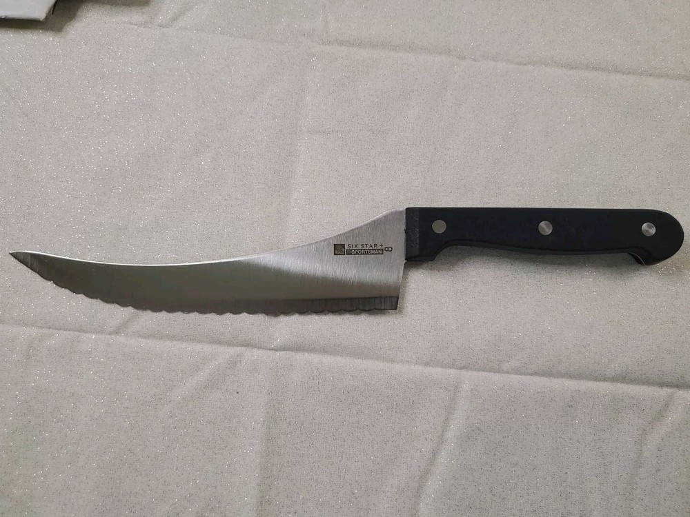 Ronco Six Star Plus Stainless Steel #8 Sportsman Knife