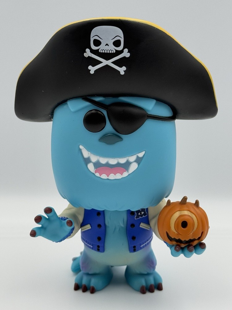 Funko Pop Disney Pixar Halloween-Sulley (Pirate) Monsters Inc Figure #1488 Loose