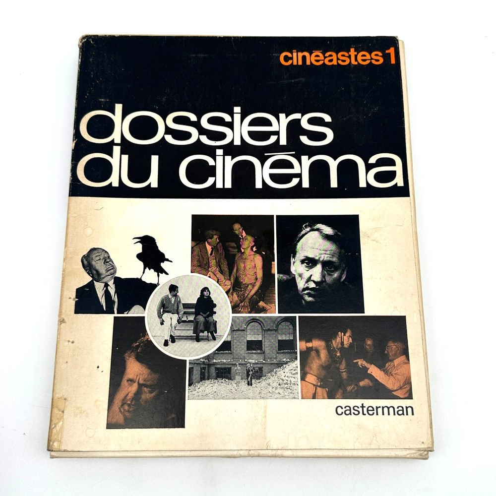 Dossiers du cinema Cineastes 1 French film studies Casterman Vintage Papers