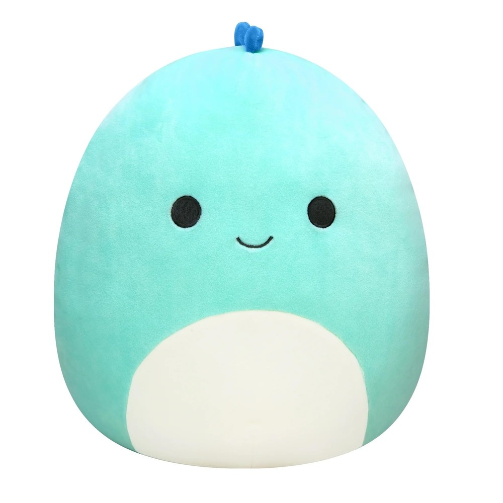 Squishmallows Oficial Kellytoy Plush (12 Inch, Ben The Teal Dinosaur)