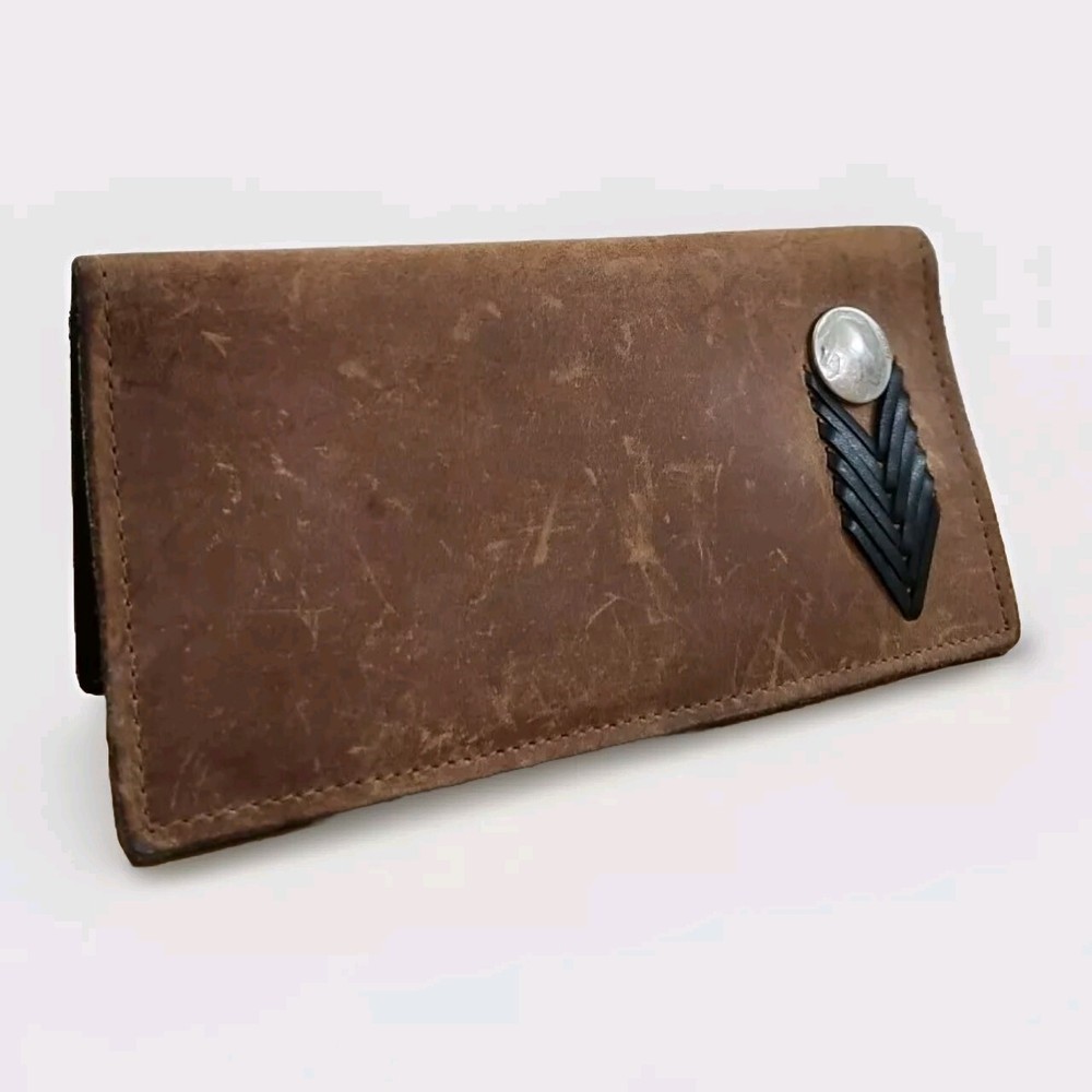 Liberty Genuine Leather Long Wallet for Men and Women with Total Pattern Design