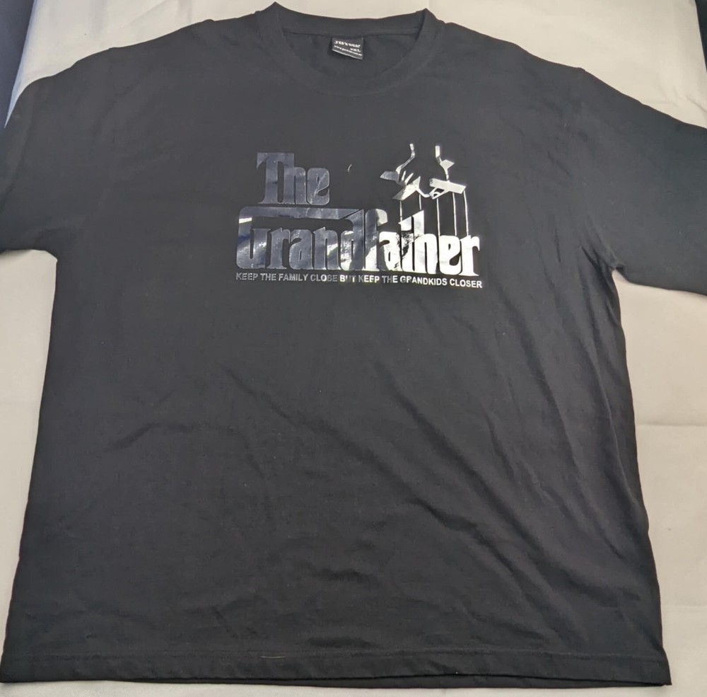 Christian White/Silver on Black TTT Size 2XL Agape EB00717 BIN 012