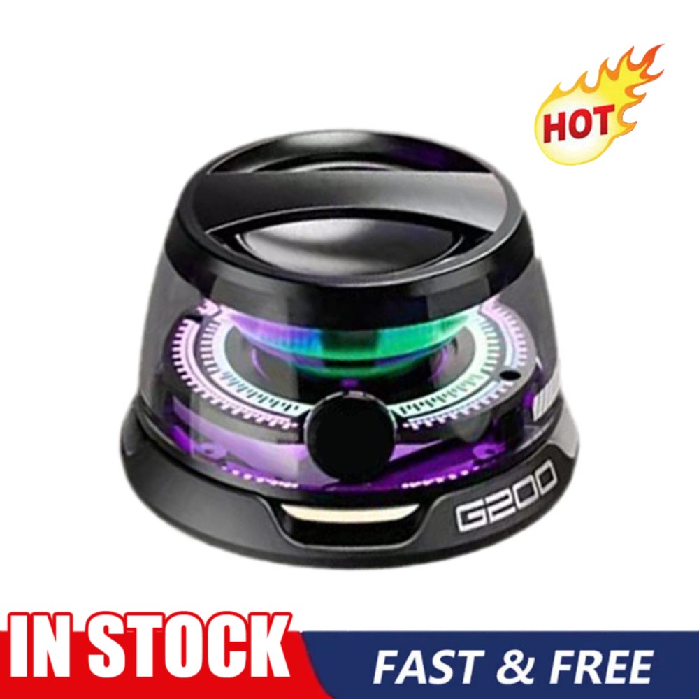 Magnetic Mini-Bluetooth Speaker Portable G200 Holder Wireless Bluetooth  Speak'