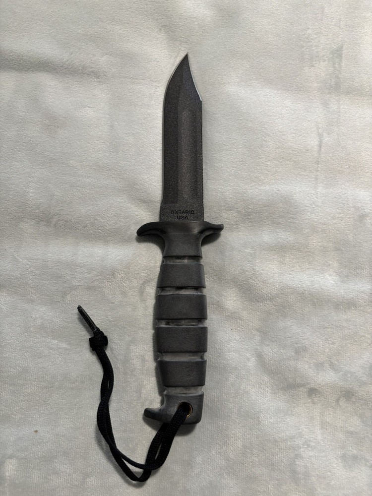 Ontario Knife Company Spec Plus SP2 Air Force Survival Knife With Sheath
